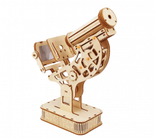 Biological Microscope Wooden2